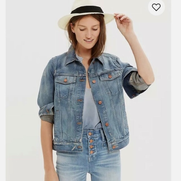 Madewell Jean jacket - Picture 1 of 4